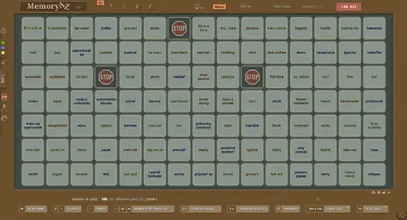 English - 11 minutes a day - Vocabulary - with pronunciation [3] (Game with STOP cards)