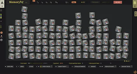 Angličtina - 11 minút denne - Slovíčka (Chaotické rozloženie kariet s gravitáciou)